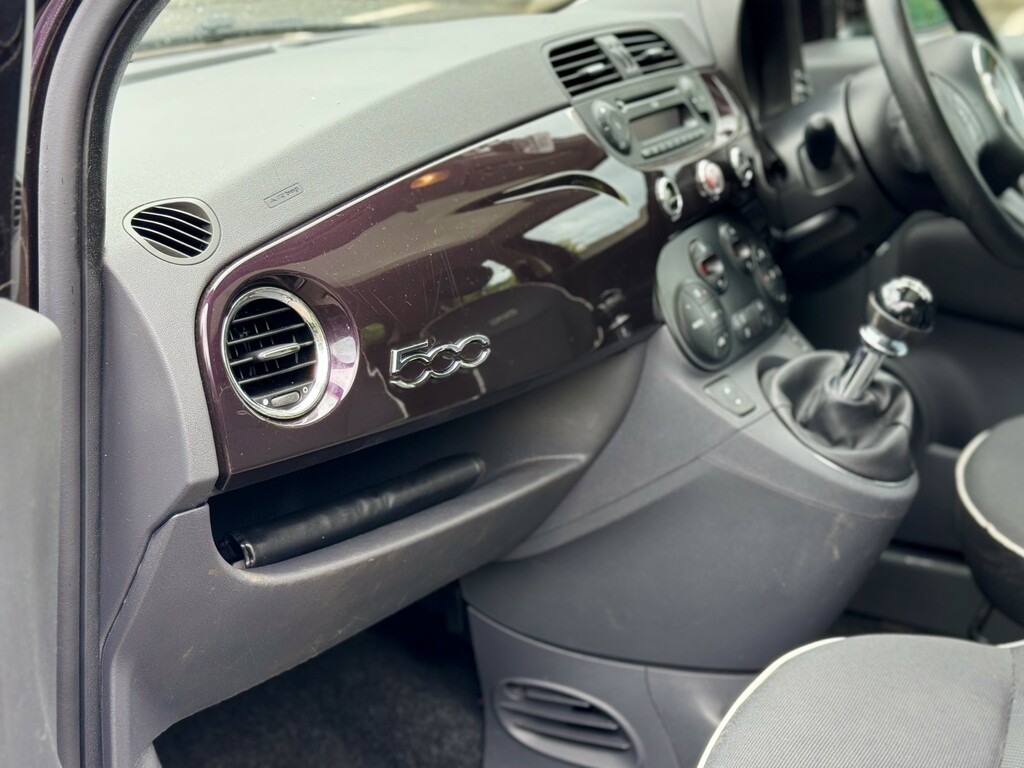 Fiat 500 0.9L Lounge Red #13