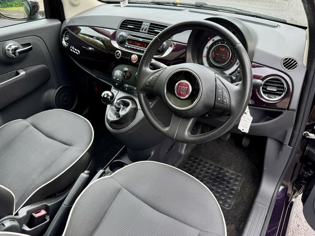 Fiat 500 0.9L Lounge Red #5
