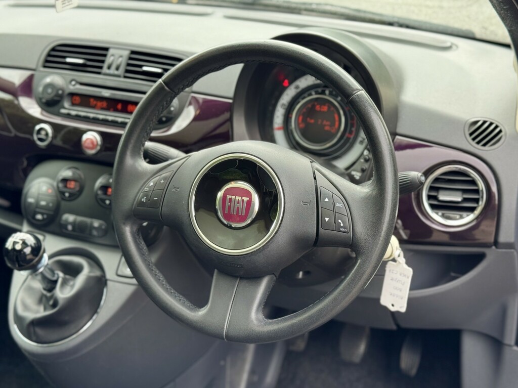 Fiat 500 0.9L Lounge Red #12