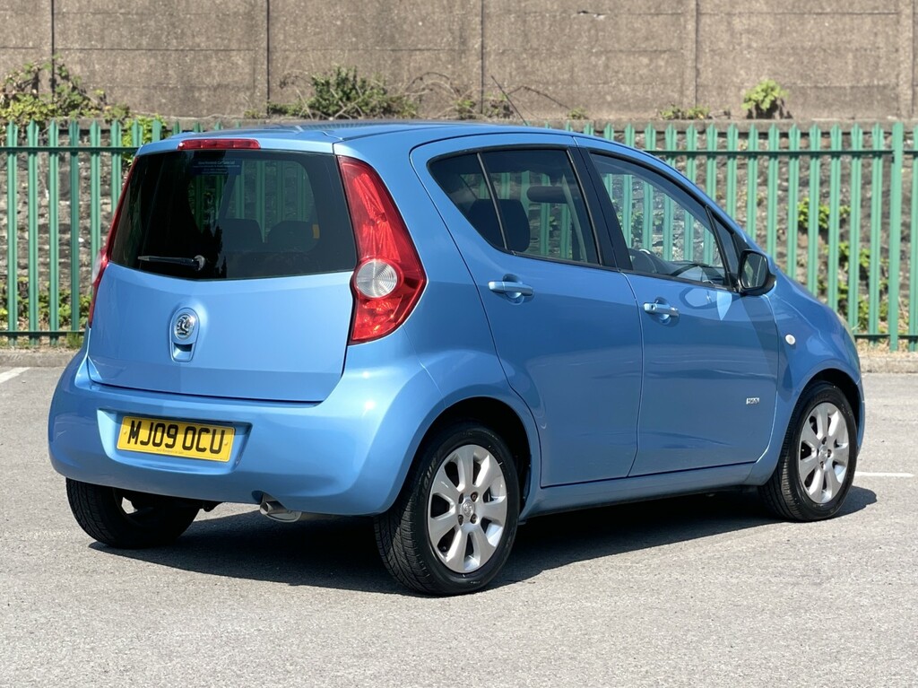 Vauxhall Agila Mpv 1.2 16V Design 200909 Blue #4
