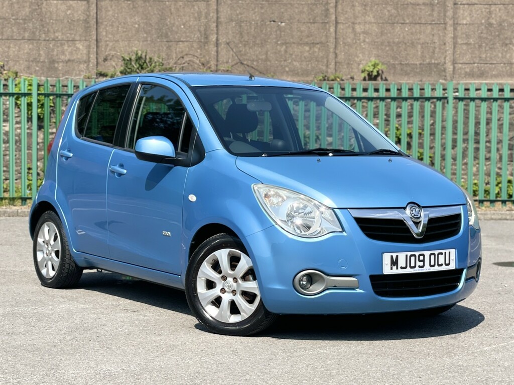 Vauxhall Agila Mpv 1.2 16V Design 200909 Blue