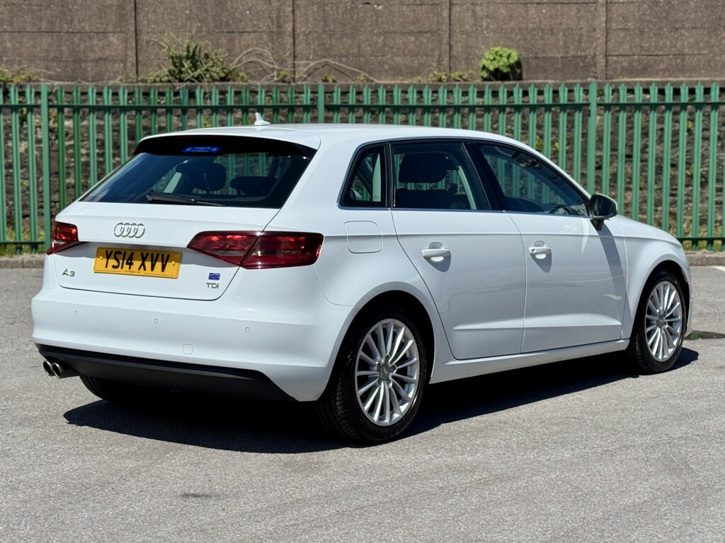 Audi A3 2.0 Tdi Sport White #4