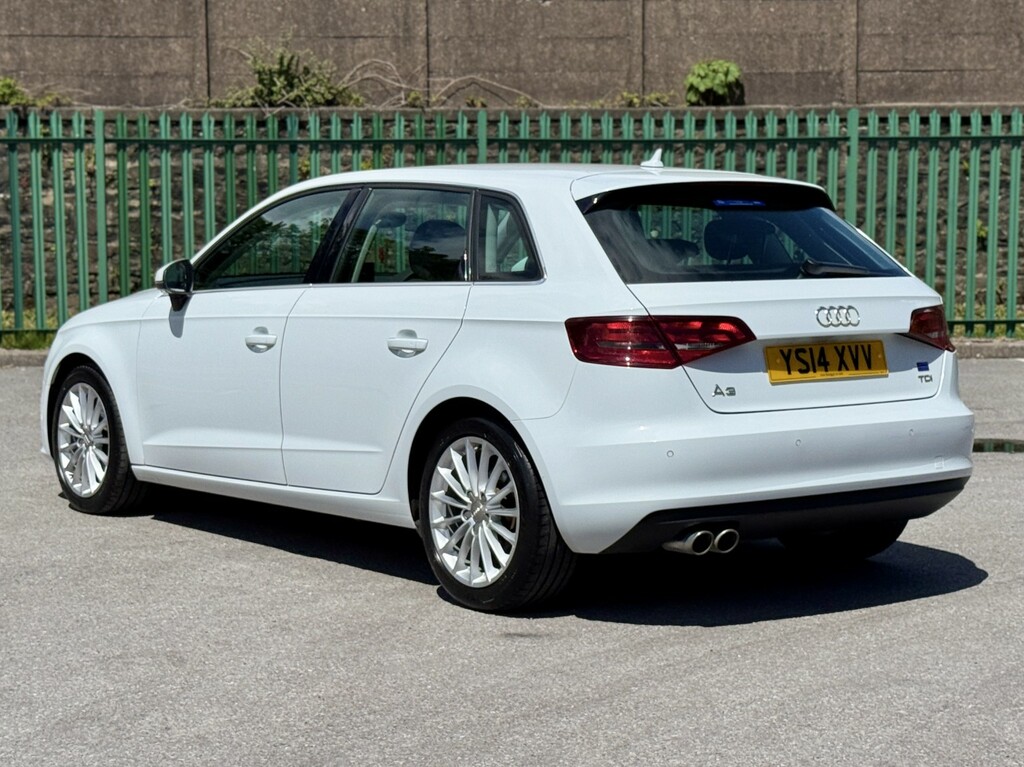 Audi A3 2.0 Tdi Sport White #2