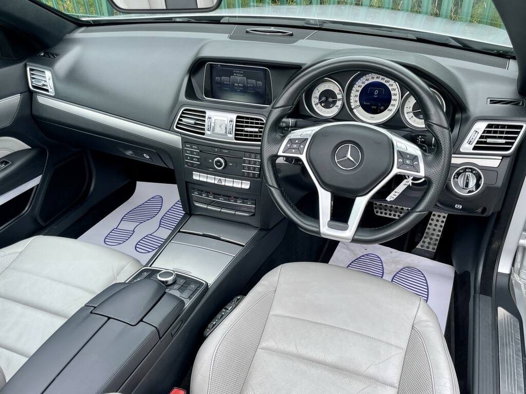 Mercedes-Benz E Class 3.0 E350d V6 Bluetec Amg Line Silver #5
