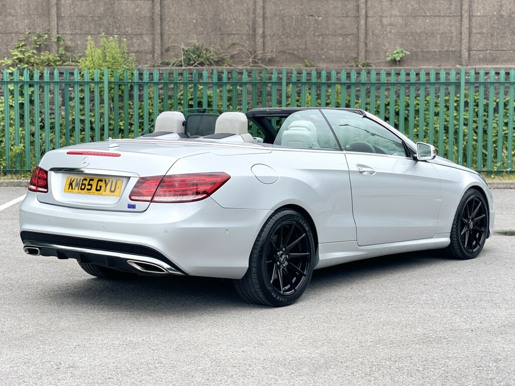 Mercedes-Benz E Class 3.0 E350d V6 Bluetec Amg Line Silver #4