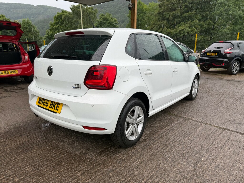 Volkswagen Polo Match Tsi WN66BKE White #6