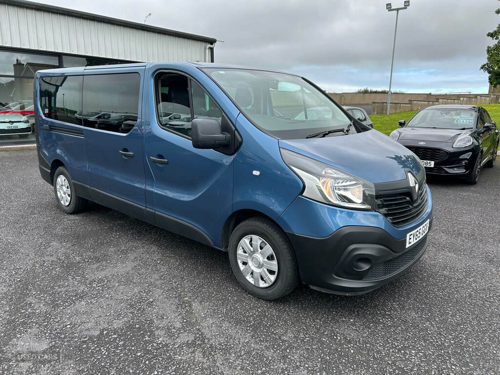 Renault Trafic Ll29 Energy Dci 125 Business 9 Seater Blue