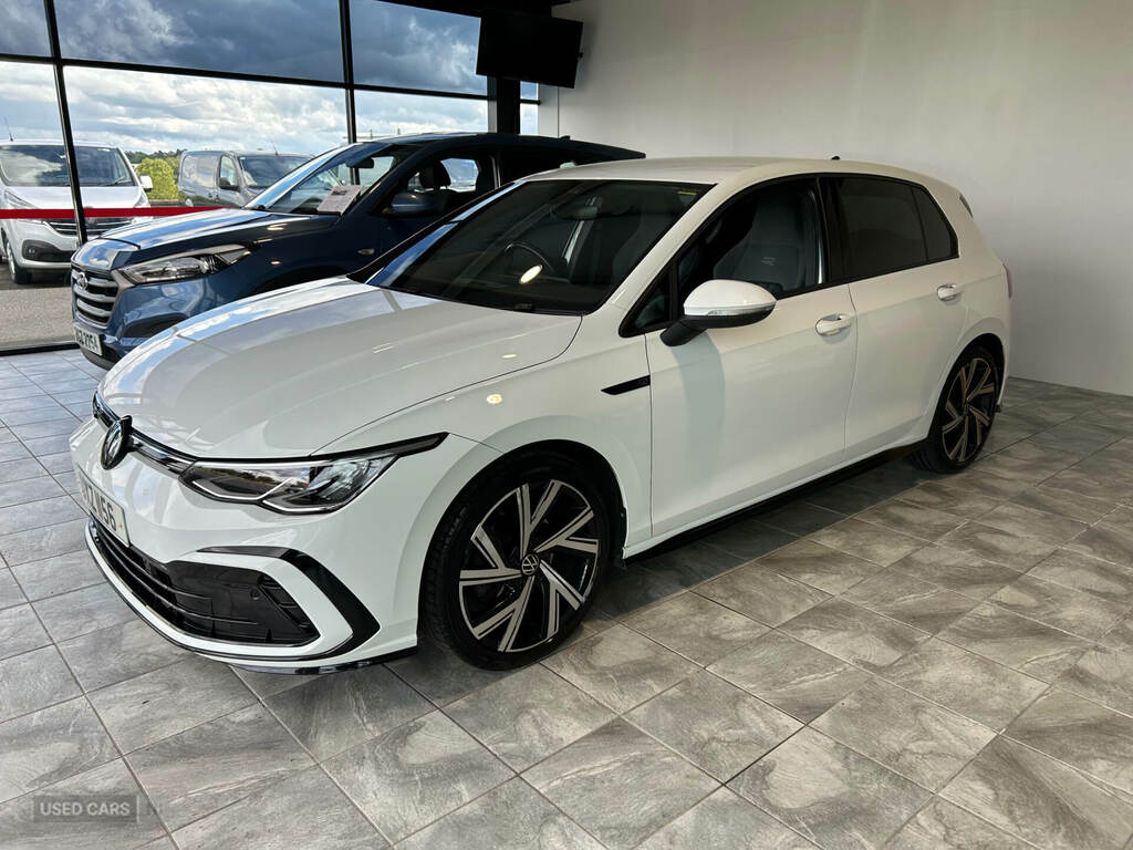 Volkswagen Golf 1.5 Etsi 150 R-line Dsg UXZ1156 White #2