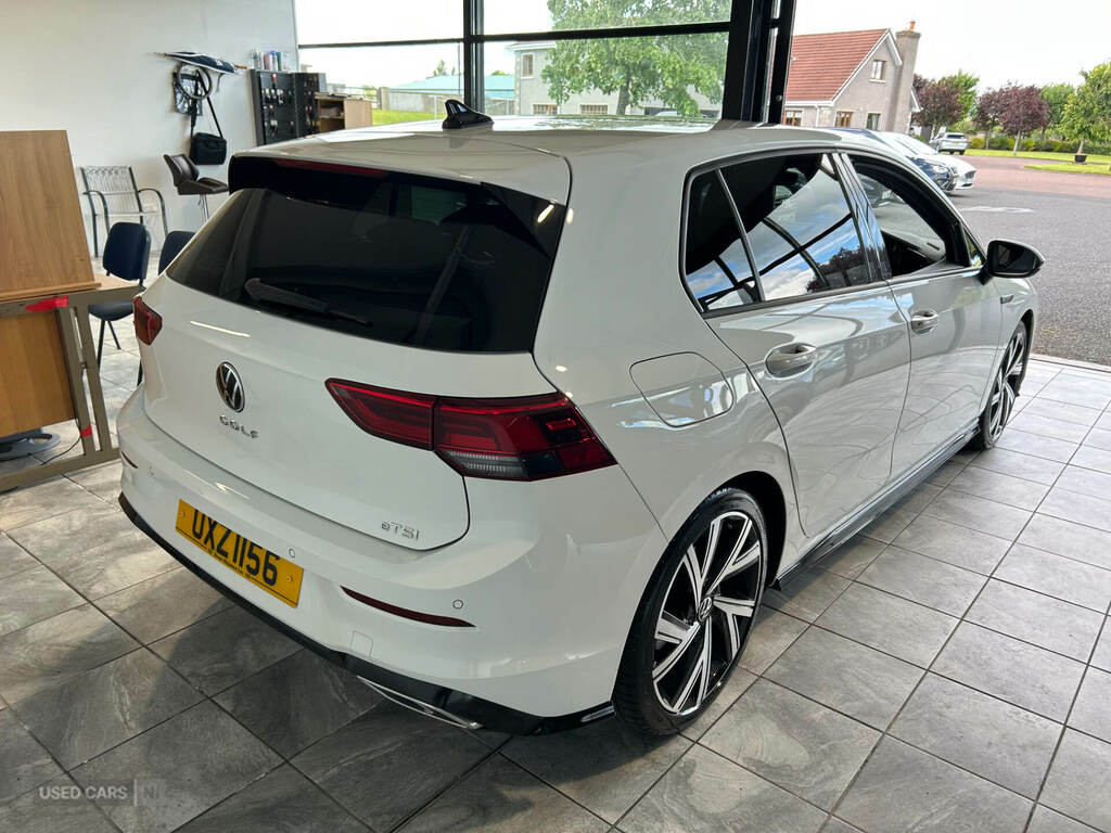 Volkswagen Golf 1.5 Etsi 150 R-line Dsg UXZ1156 White #6