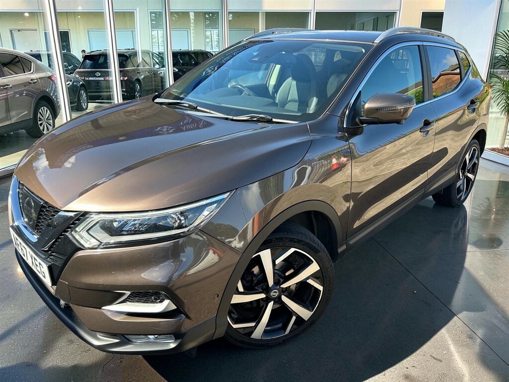 Nissan Qashqai 1.5 Dci Tekna Euro 6 Ss AF67XEG Brown #4