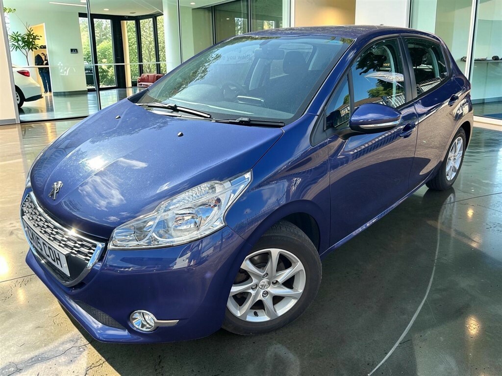 Peugeot 208 1.2 Vti Puretech Active Euro 6 CK15COH Blue #3