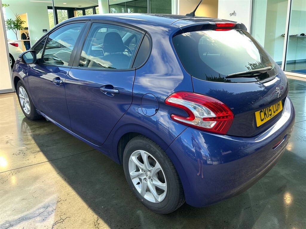 Peugeot 208 1.2 Vti Puretech Active Euro 6 CK15COH Blue #4
