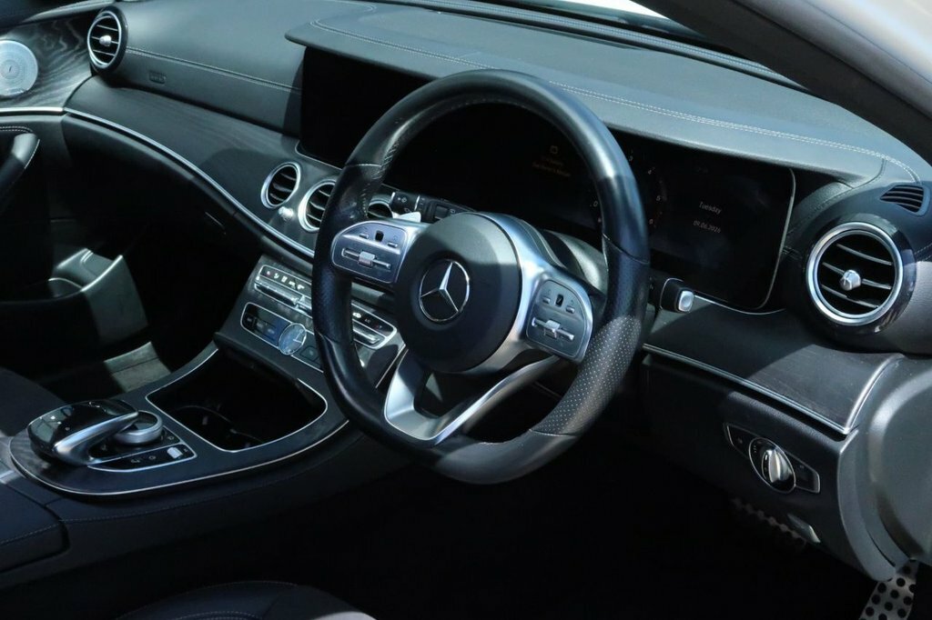 Mercedes-Benz E Class 2L Amg Line Night Edition KV20OYK White #3