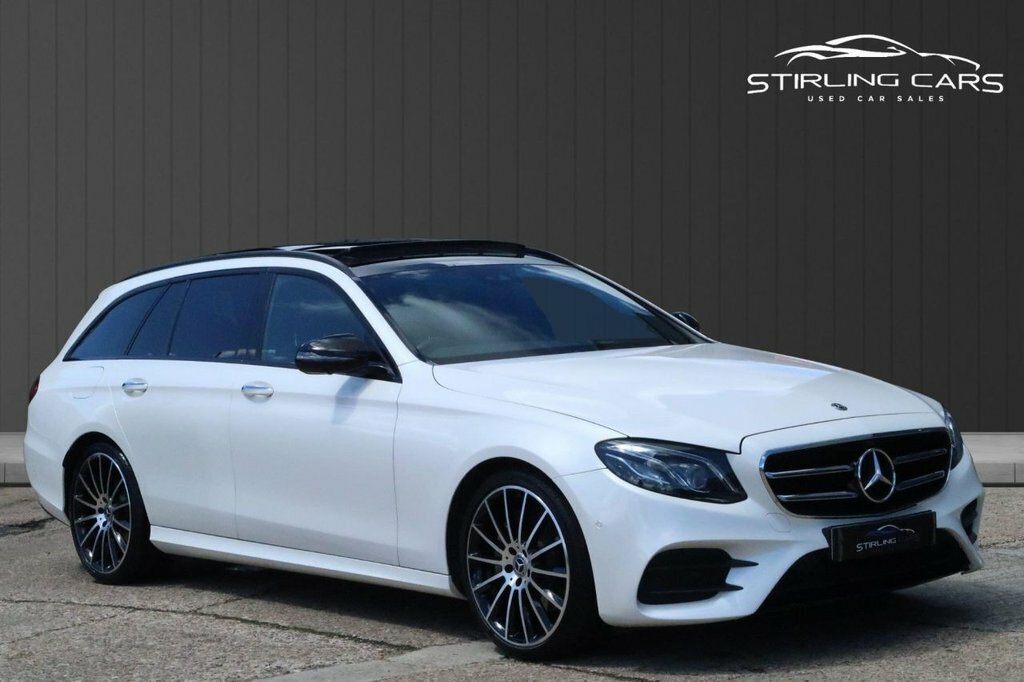 Mercedes-Benz E Class 2L Amg Line Night Edition KV20OYK White #6