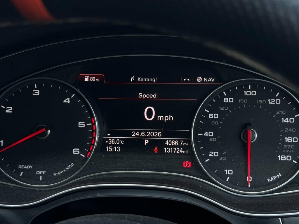 Audi A6 Avant 3L Black Edition Black #5