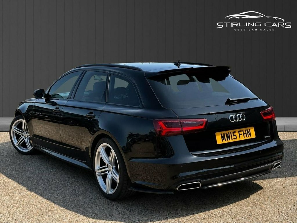 Audi A6 Avant 3L Black Edition Black #2