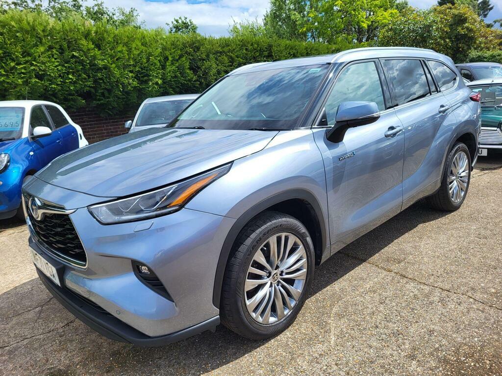 Toyota Highlander 2.5 Vvt-h Excel Cvt 4Wd Euro 6 S S Silver