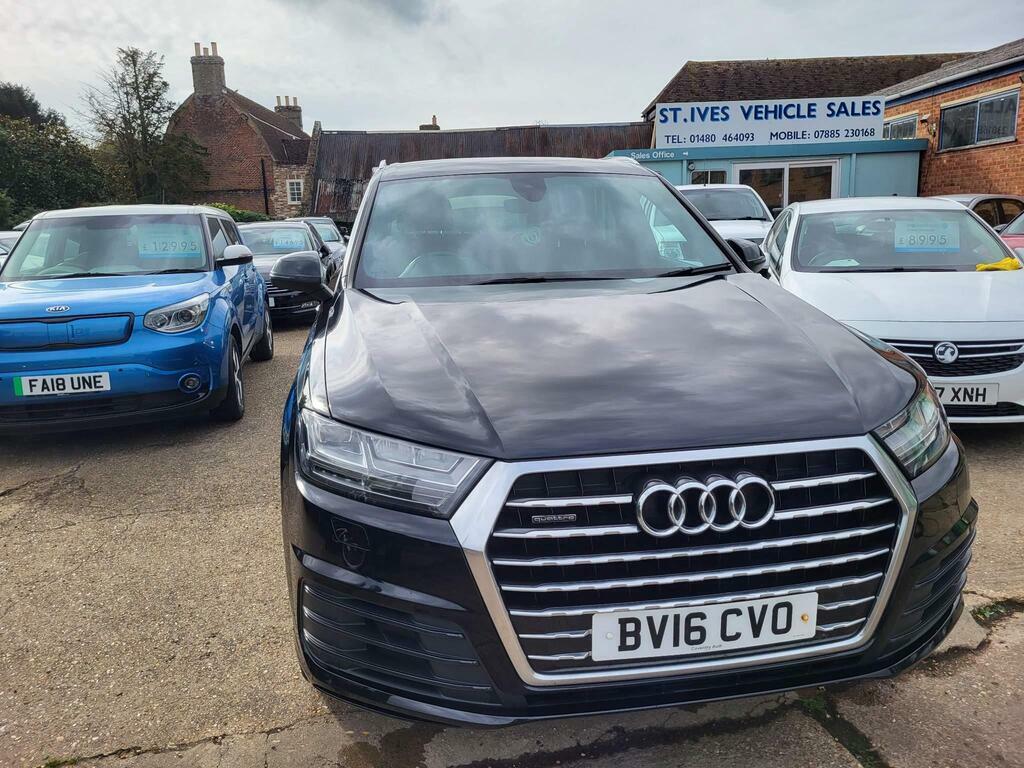 Audi Q7 3.0 Tdi V6 S Line Tiptronic Quattro Euro 6 S S Black #2