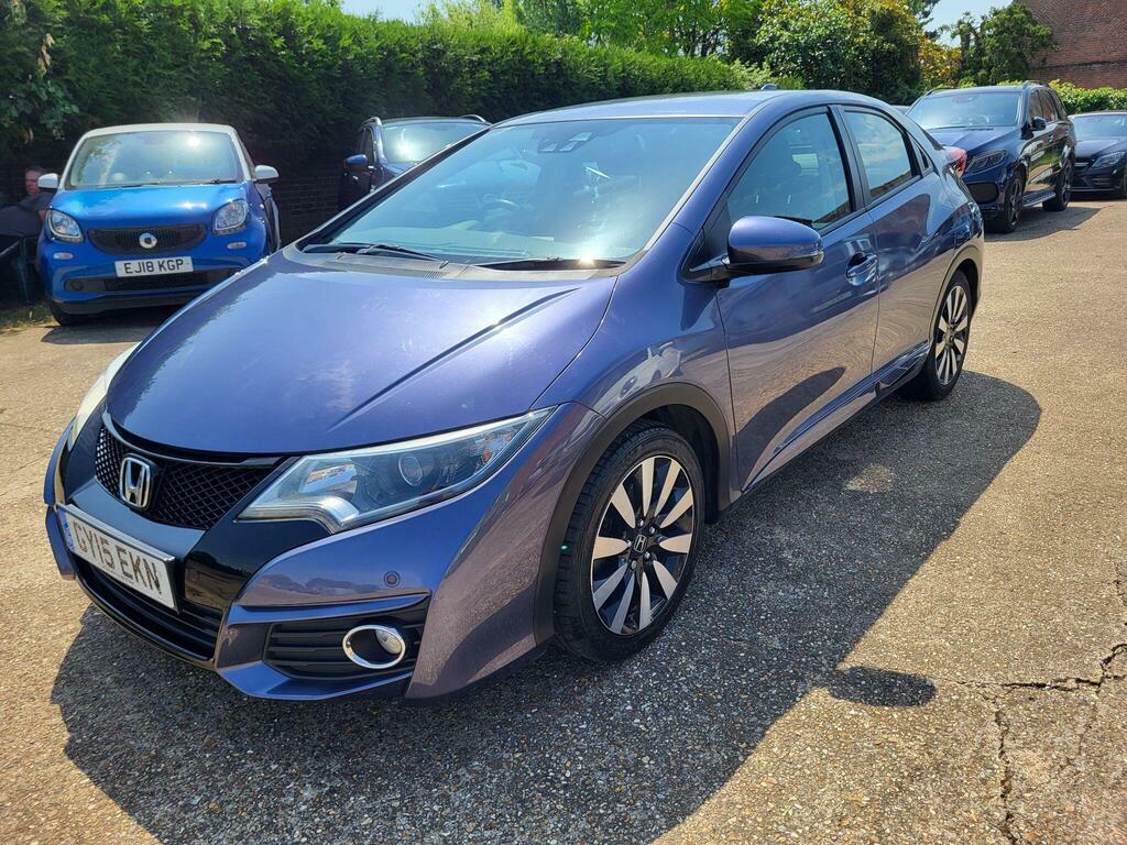 Honda Civic 1.8 I-vtec Se Plus Navi 5-Door Silver #3