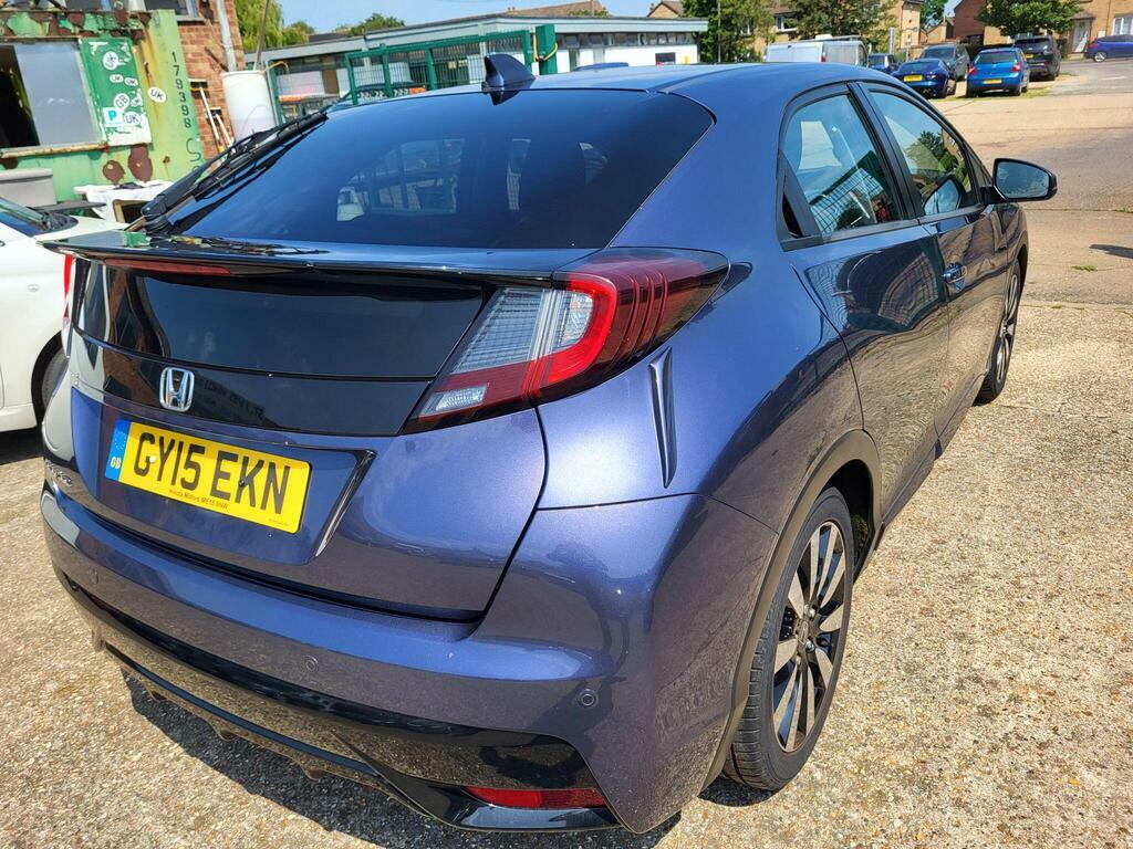 Honda Civic 1.8 I-vtec Se Plus Navi 5-Door Silver #7