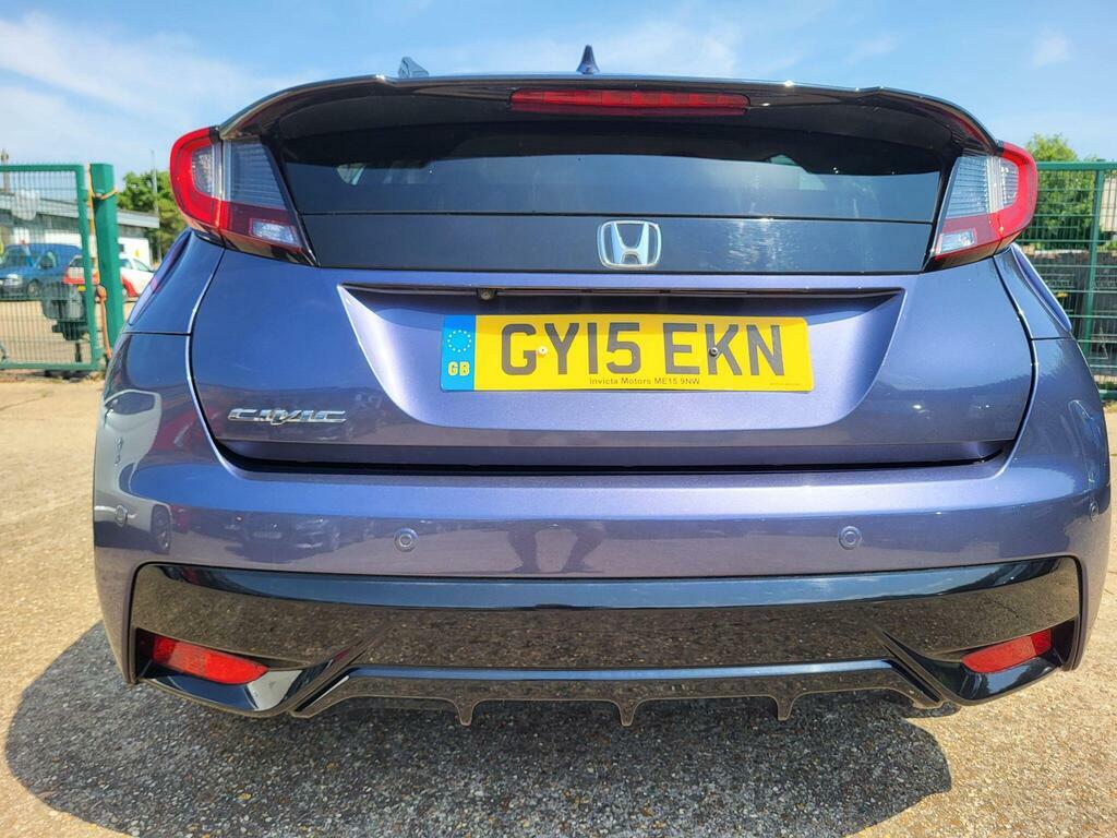 Honda Civic 1.8 I-vtec Se Plus Navi 5-Door Silver #6
