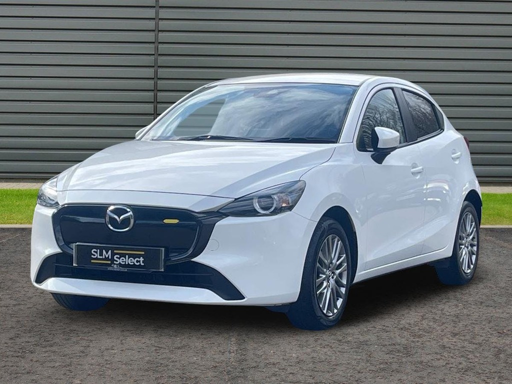 Mazda 2 1.5 1.5 E Skyactiv G Mhev Exclusive Line Hatchback GX73KNW White #3