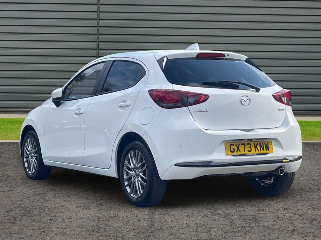 Mazda 2 1.5 1.5 E Skyactiv G Mhev Exclusive Line Hatchback GX73KNW White #6