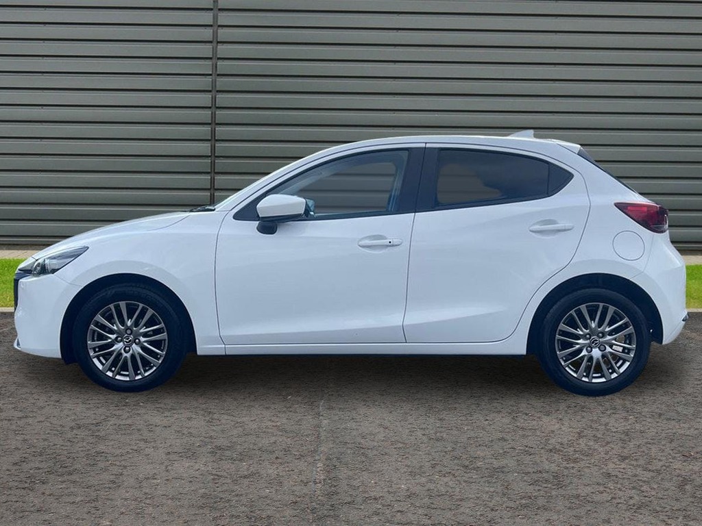 Mazda 2 1.5 1.5 E Skyactiv G Mhev Exclusive Line Hatchback GX73KNW White #5