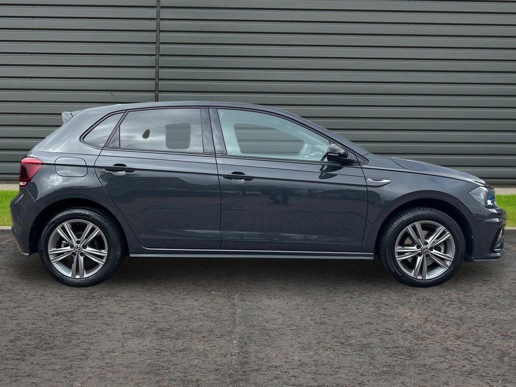 Volkswagen Polo 1.0 Tsi R Line Hatchback LG21OUZ Grey #4
