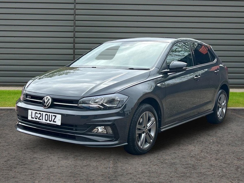 Volkswagen Polo 1.0 Tsi R Line Hatchback LG21OUZ Grey #3