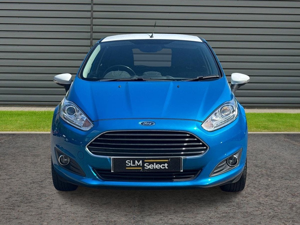 Ford Fiesta 1.0T Ecoboost Zetec Blue Edition Hatchback Pet AO66NTU Blue #2