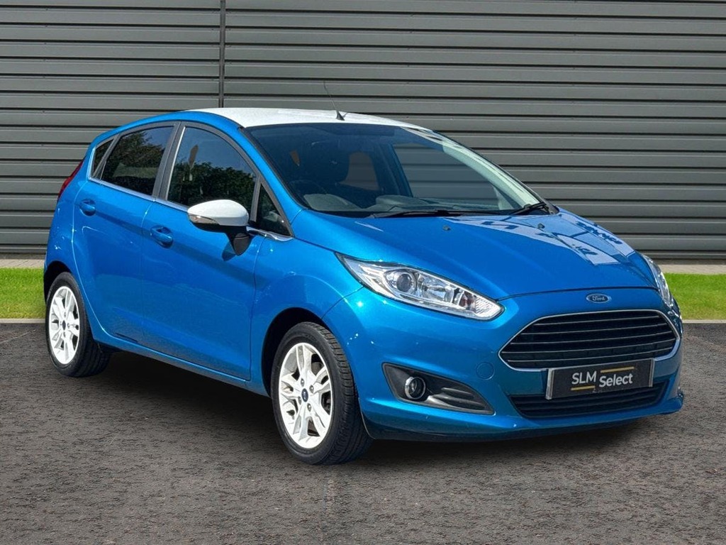 Ford Fiesta 1.0T Ecoboost Zetec Blue Edition Hatchback Pet Blue
