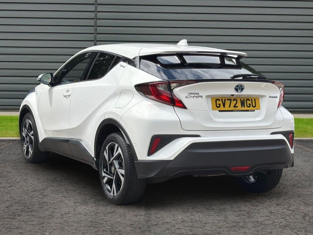 Toyota C-Hr 1.8 Vvt-h Design Suv Hybrid Cvt GV72WGU White #5