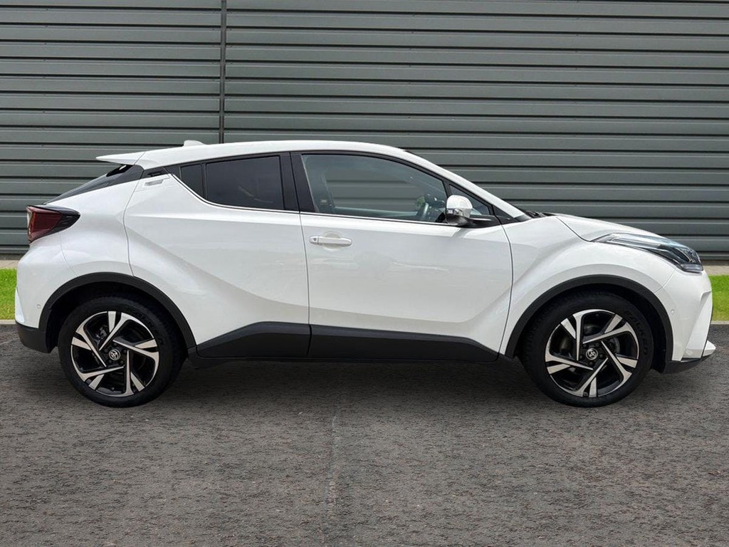 Toyota C-Hr 1.8 Vvt-h Design Suv Hybrid Cvt GV72WGU White #2