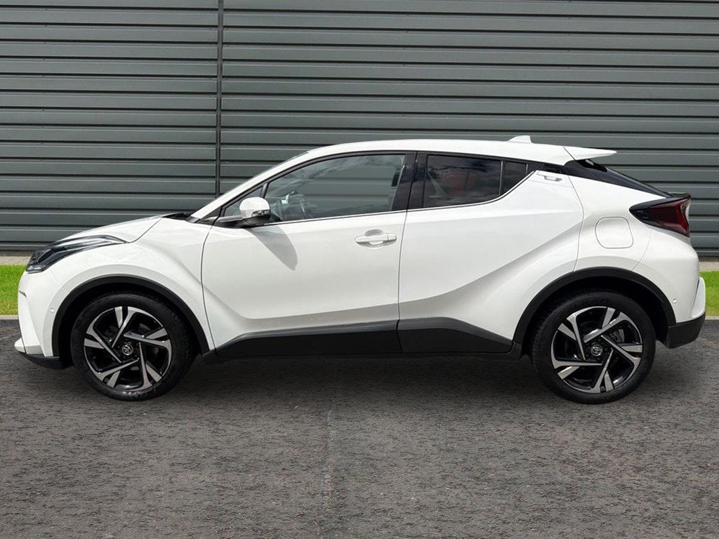 Toyota C-Hr 1.8 Vvt-h Design Suv Hybrid Cvt GV72WGU White #6