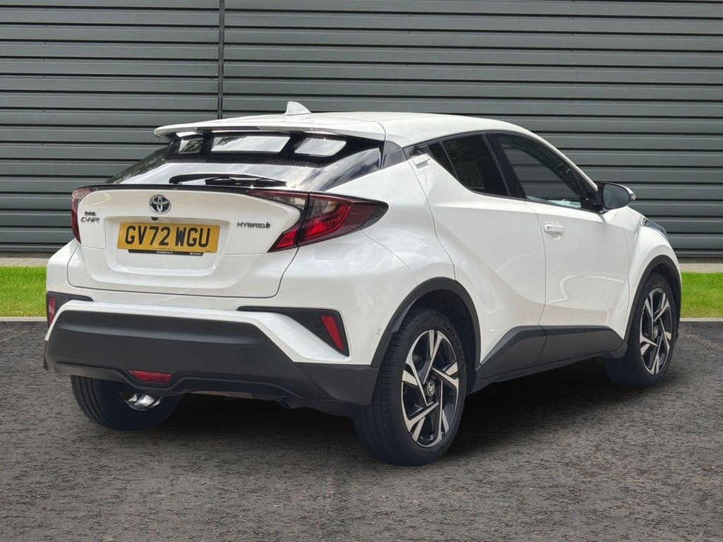 Toyota C-Hr 1.8 Vvt-h Design Suv Hybrid Cvt GV72WGU White #3