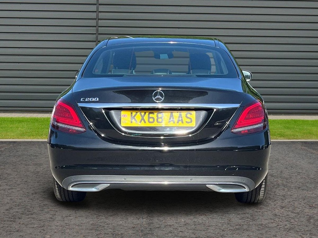 Mercedes-Benz C Class 1.5 C200 Mhev Eq Boost Sport KX68AAS Black #4