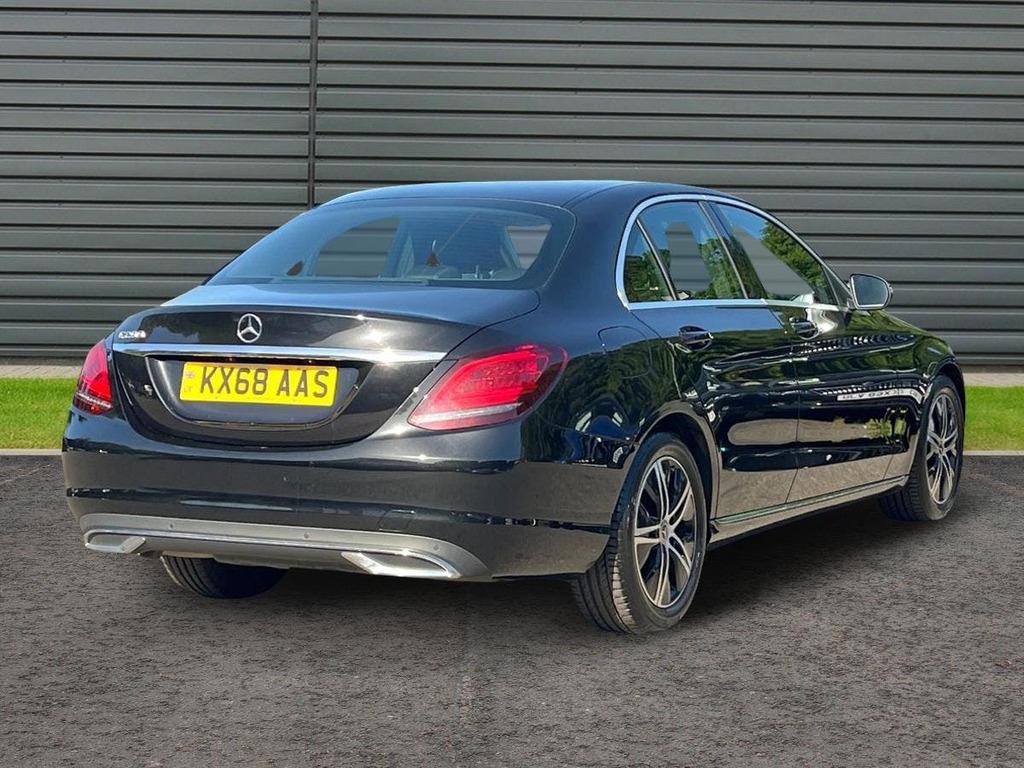 Mercedes-Benz C Class 1.5 C200 Mhev Eq Boost Sport KX68AAS Black #3