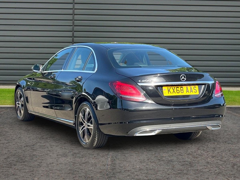 Mercedes-Benz C Class 1.5 C200 Mhev Eq Boost Sport KX68AAS Black #5