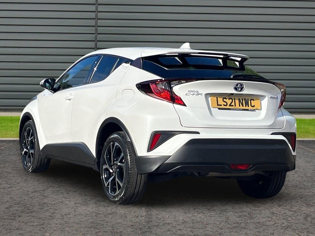 Toyota C-Hr 1.8 Vvt-h Design Suv Hybrid Cvt White #5