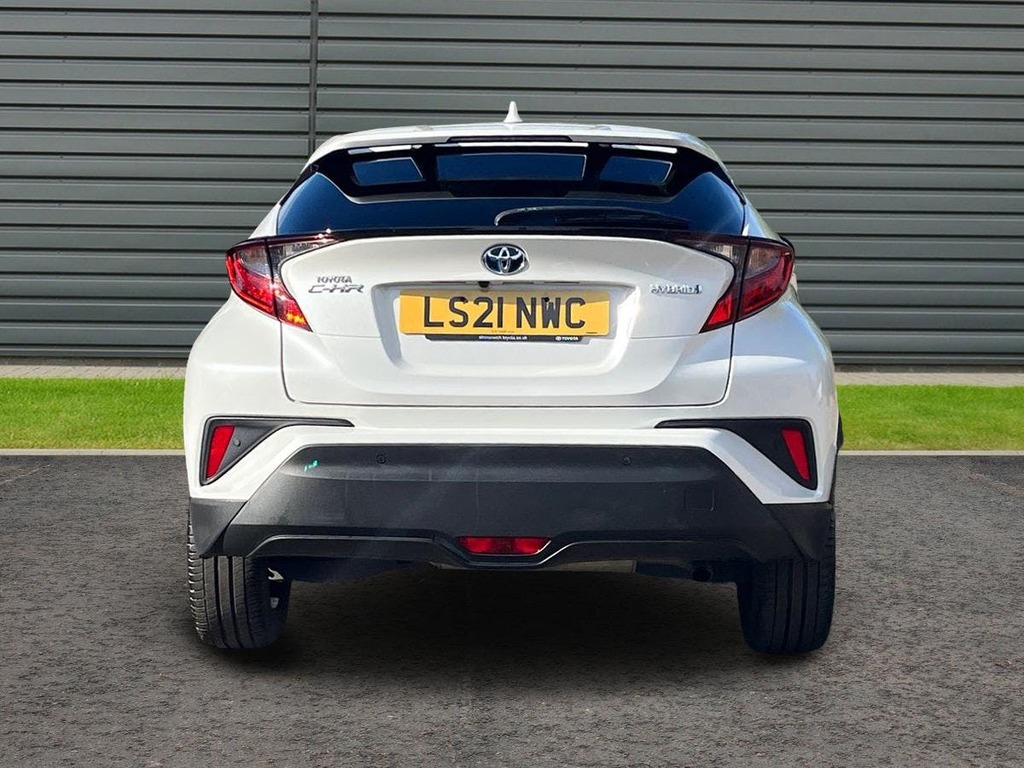 Toyota C-Hr 1.8 Vvt-h Design Suv Hybrid Cvt White #4