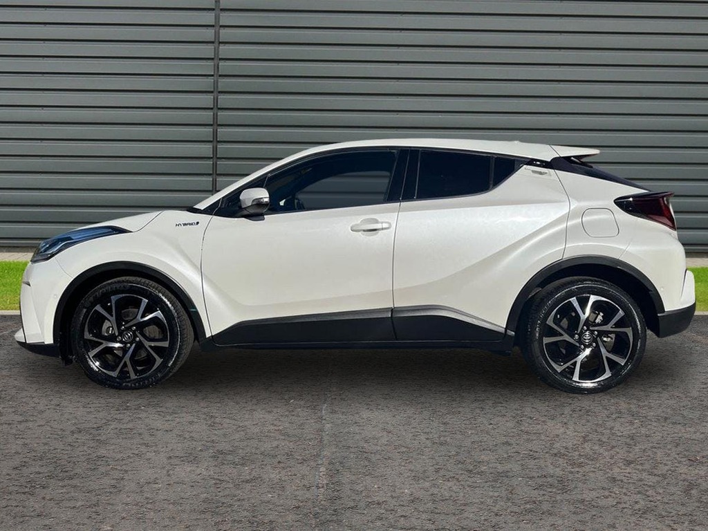 Toyota C-Hr 1.8 Vvt-h Design Suv Hybrid Cvt White #6