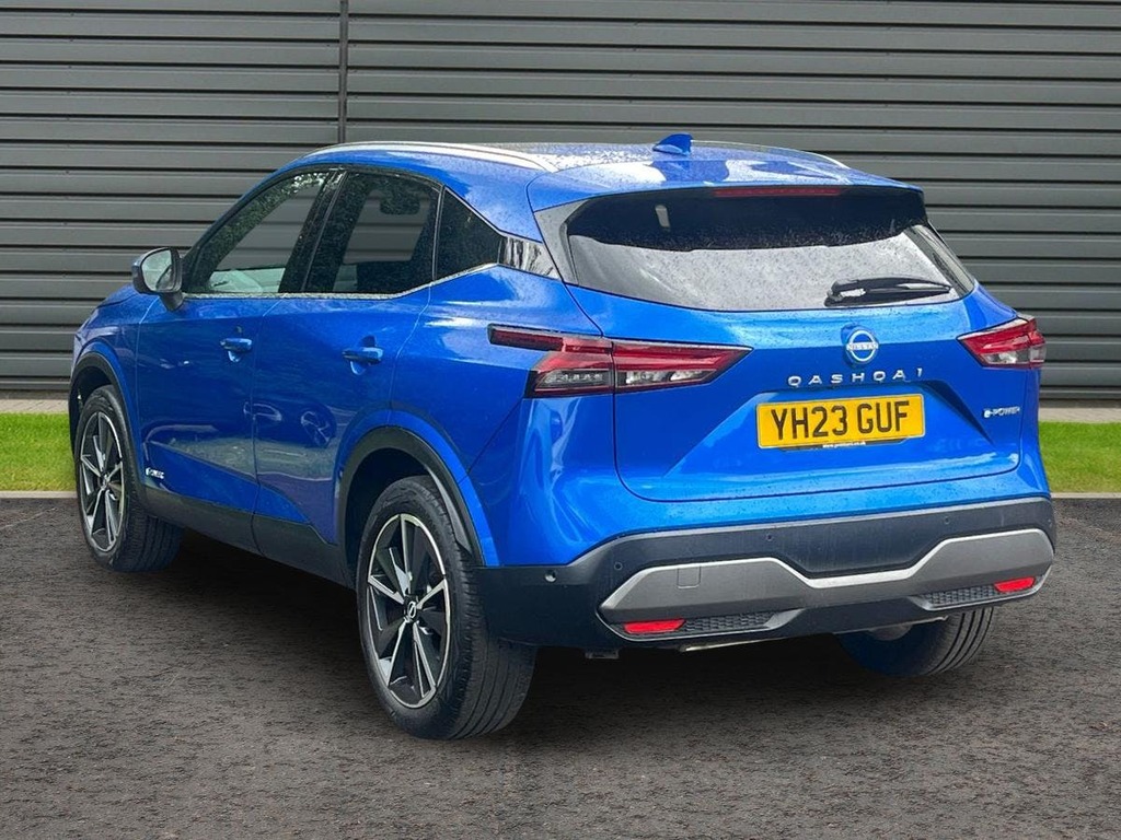 Nissan Qashqai 1.5 1.5 H E Power Tekna Suv Hybrid YH23GUF Blue #5