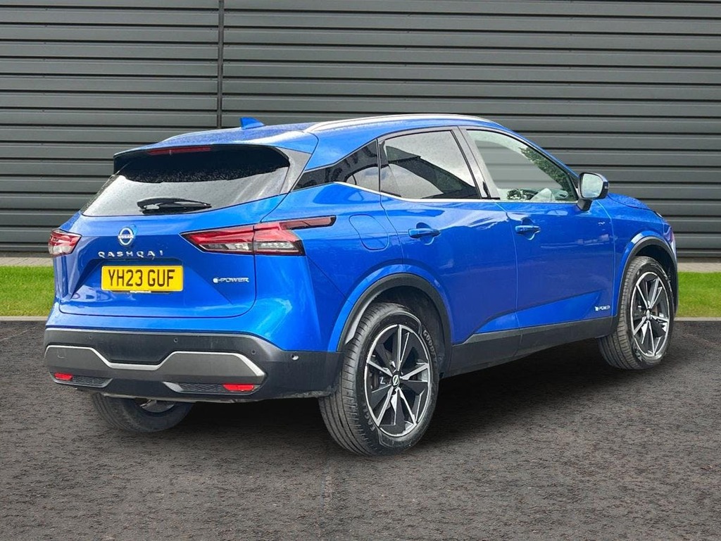 Nissan Qashqai 1.5 1.5 H E Power Tekna Suv Hybrid YH23GUF Blue #3