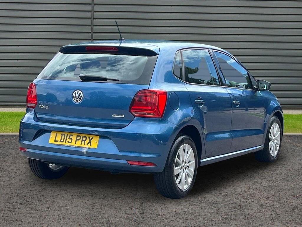 Volkswagen Polo 1.0 Bluemotion Tech Se Hatchback Blue #3
