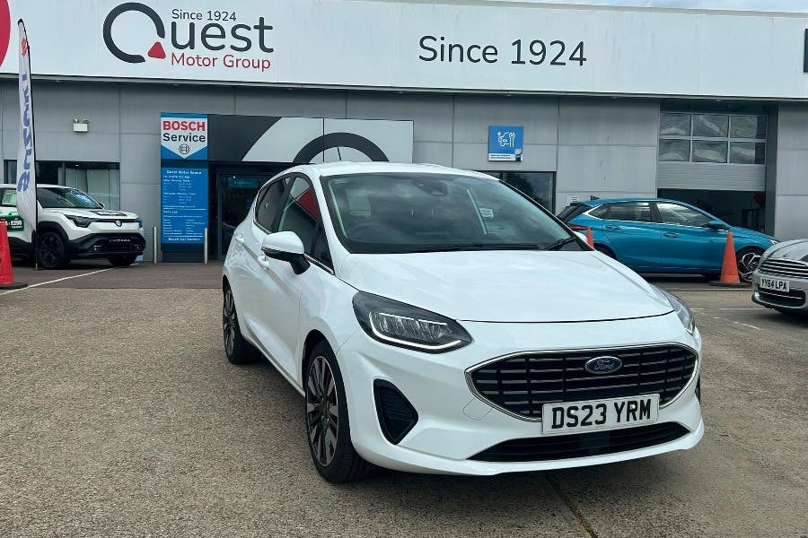 Ford Fiesta 1.0T Ecoboost Mhev Titanium X Hatchback White