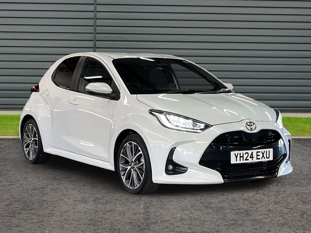Toyota Yaris 1.5 Vvt-h Excel Hatchback Hybrid E Cvt White