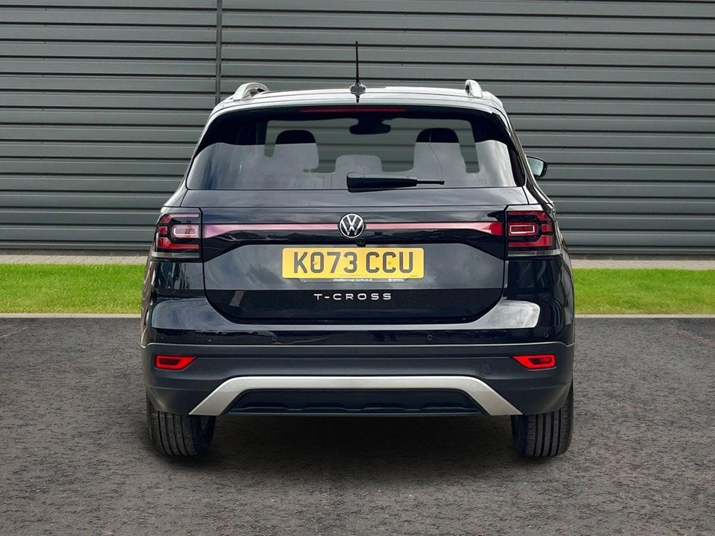 Volkswagen T-Cross 1.5 Tsi Evo Sel Suv Dsg KO73CCU Black #4