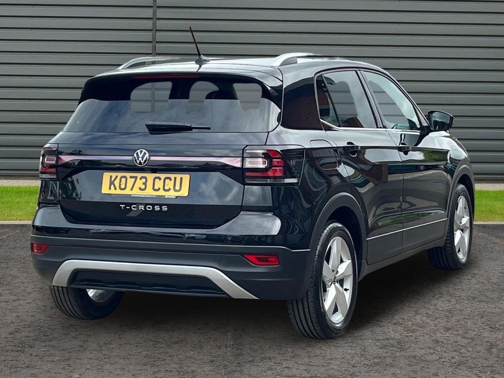 Volkswagen T-Cross 1.5 Tsi Evo Sel Suv Dsg KO73CCU Black #3