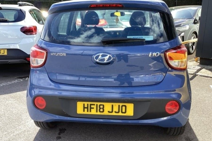Hyundai I10 1.0 Se Hatchback HF18JJO Blue #2